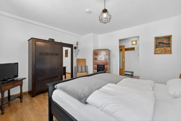 Schlafzimmer  Ferienhaus Friedas Fischerhuus