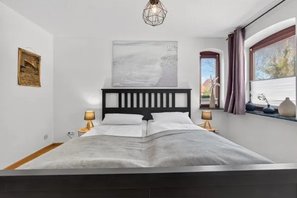 Schlafzimmer  Ferienhaus Friedas Fischerhuus
