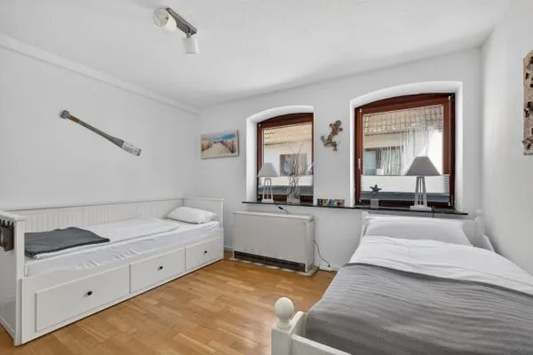 Schlafzimmer  Ferienhaus Friedas Fischerhuus