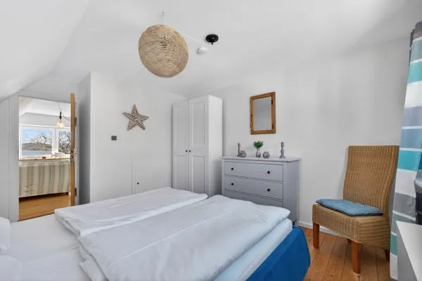 Schlafzimmer  Ferienhaus Friedas Fischerhuus