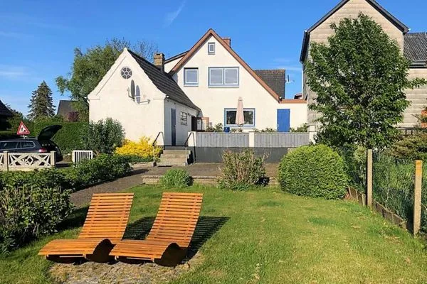 Garten  Ferienhaus Friedas Fischerhuus