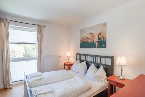 Schlafzimmer 1, Doppelbett  Dachsteinblick by Alpendyll Apartments