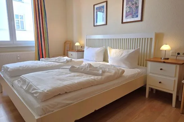 Bett  Villa Seeblick App. 409 - mit herrlichem Meerblick
