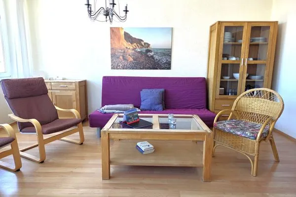 Wohnzimmer  Villa Seeblick App. 409 - mit herrlichem Meerblick