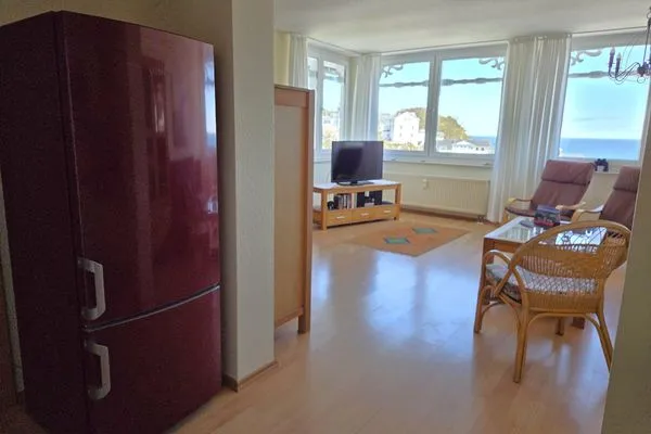 Wohnzimmer  Villa Seeblick App. 409 - mit herrlichem Meerblick