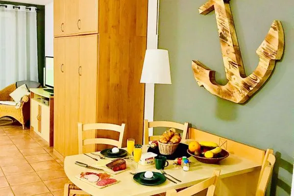 Wohnzimmer  Ferienwohnung Rügen-Träume