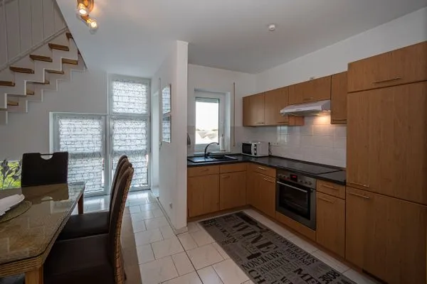 Küche / Küchenzeile  Ferienwohnung Amalie in Hafennähe in Sassnitz auf Rügen