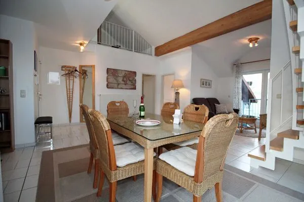Wohnzimmer  Ferienwohnung Amalie in Hafennähe in Sassnitz auf Rügen