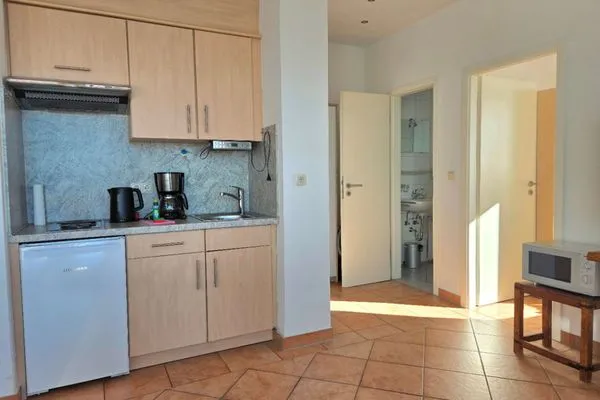 Küche / Küchenzeile  Ferienwohnung Kutterfisch - direkt im Stadthafen