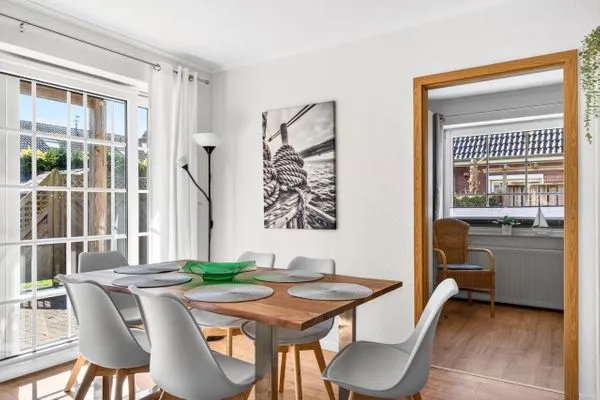Wohnzimmer  Ferienhaus zwischen Fjord und Meer