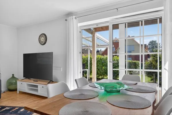 Wohnzimmer  Ferienhaus zwischen Fjord und Meer