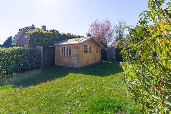 Garten  Ferienhaus zwischen Fjord und Meer