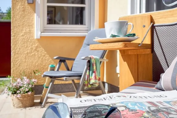 möblierte Terrasse  Haus Leni