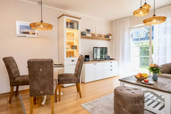 Essbereich und TV  Villa Carpe Diem - Wohnung 2