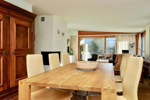 Wohnzimmer  Chesa Soldanella 9