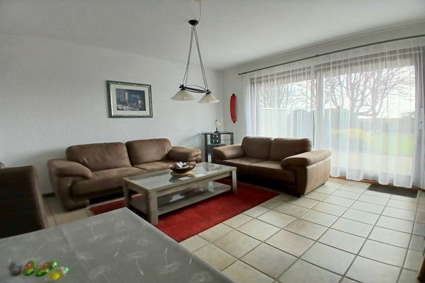  DHH Meisenweg 26 Kellenhusen - Wohnzimmer