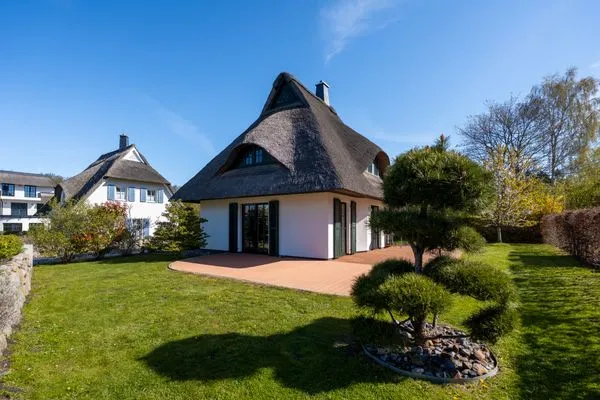 Gartenblick  Ferienhaus Seeadler 3
