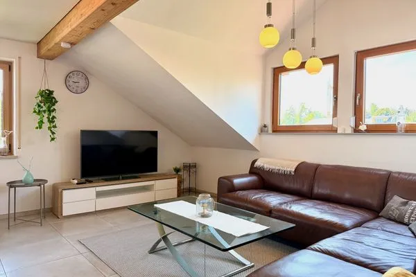  Ferienwohnung Wohlfühloase Lindau und Umgebung - Wohnzimmer