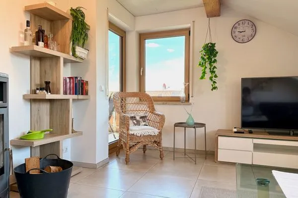  Ferienwohnung Wohlfühloase Lindau und Umgebung - Wohnzimmer