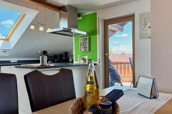  Ferienwohnung Wohlfühloase Lindau und Umgebung - Essbereich