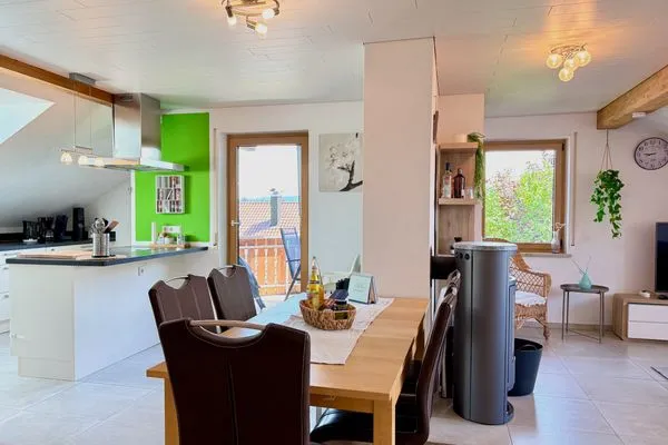  Ferienwohnung Wohlfühloase Lindau und Umgebung - Essbereich