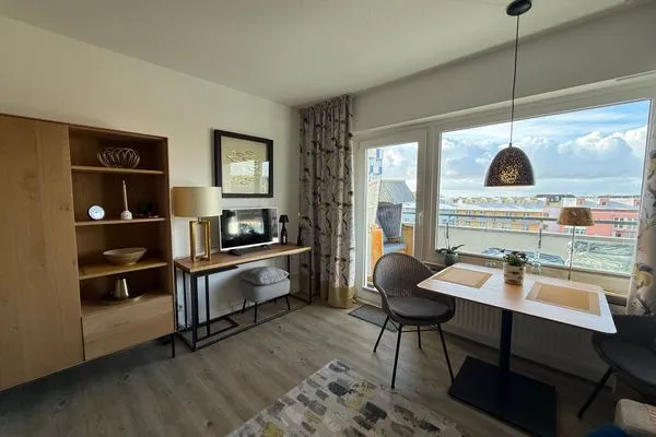 Wohnzimmer Ferienwohnung im Haus Nordland App.102