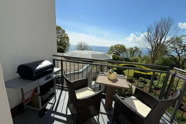 Balkon  Villa Seestern, Fewo 2 - Meerblick pur!