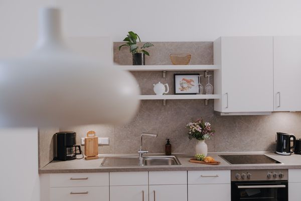  Haus Derk Juist - Wohnung 1 Borkum - Küche / Küchenzeile