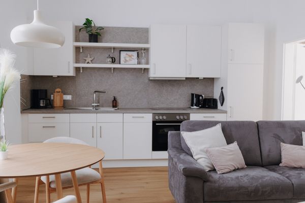  Haus Derk Juist - Wohnung 1 Borkum - Küche / Küchenzeile