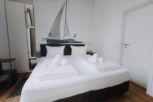  Haus Derk Juist - Wohnung 1 Borkum - Schlafzimmer