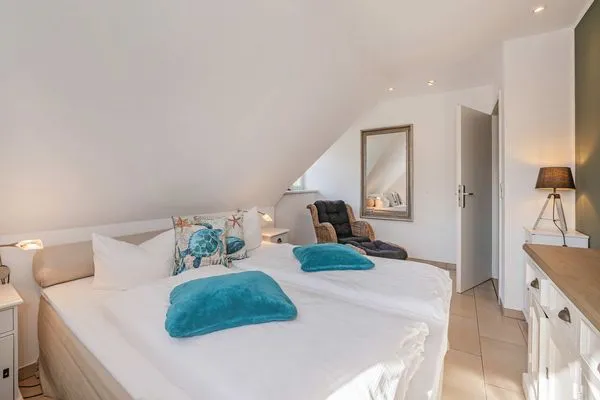 Schlafzimmer  Reethus am Küstenwald