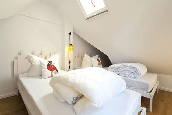 Schlafzimmer  Ferienwohnung "Ostseebude 11" am Schönberger Strand