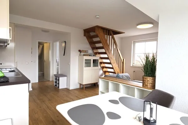 Wohnzimmer  Ferienwohnung "Ostseebude 11" am Schönberger Strand