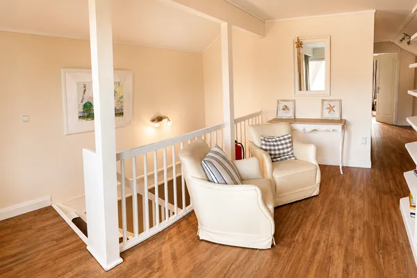 Wohnzimmer  Ferienhaus Bootshaus