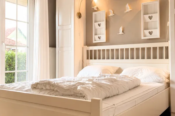 Schlafzimmer  Ferienhaus Bootshaus
