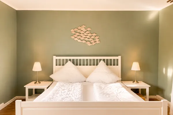 Schlafzimmer  Ferienhaus Bootshaus