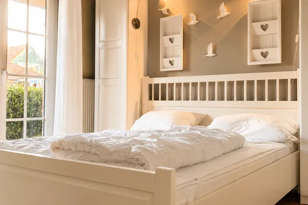 Schlafzimmer  Ferienhaus Bootshaus