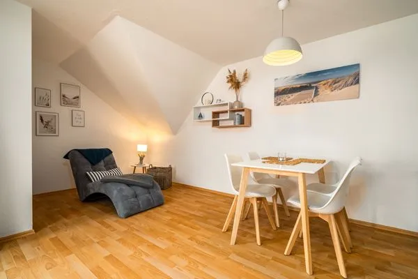 Ferienwohnung MüritzLounge Waren Essbereich  MüritzLounge