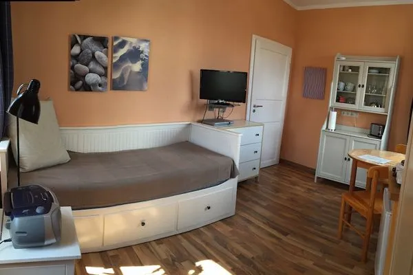 Wohnzimmer  Fewo 1 im Alten Zollhaus Stralsund