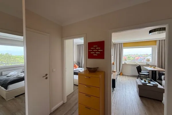 Fassade / Eingang Ferienwohnung im Haus Nordland App 88
