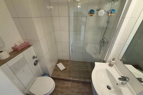 Badezimmer Ferienwohnung im Haus Nordland App 88