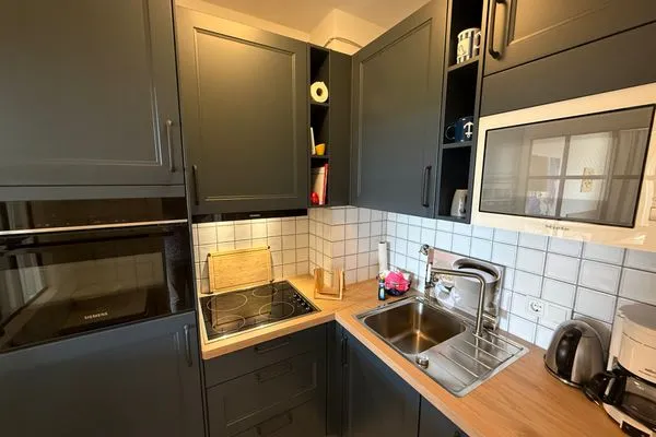 Küche / Küchenzeile Ferienwohnung im Haus Nordland App 88