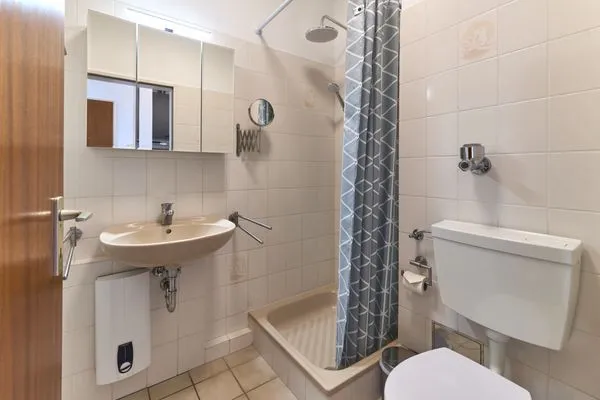 Badezimmer  (DKK7) Ferienwohnung "Abendsonne"
