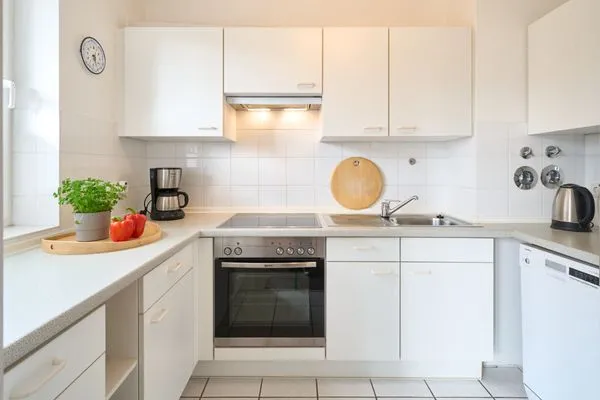 Küche / Küchenzeile  (OST35c) Ferienwohnung "Sonnendeck"