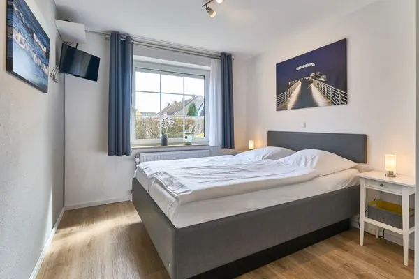 Schlafzimmer  (DKK9c) Ferienwohnung Ostsee-hn-sucht