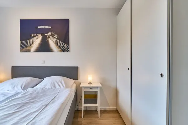 Schlafzimmer  (DKK9c) Ferienwohnung Ostsee-hn-sucht