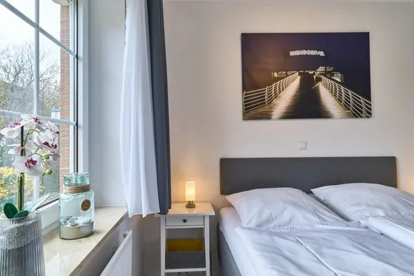 Schlafzimmer  (DKK9c) Ferienwohnung Ostsee-hn-sucht
