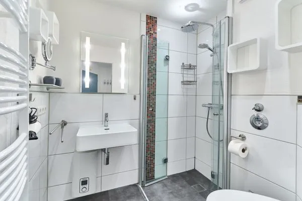 Badezimmer  (DKK9c) Ferienwohnung Ostsee-hn-sucht