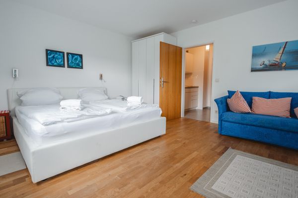  Weißes Dünenhaus mit Meerblick Dorf - 