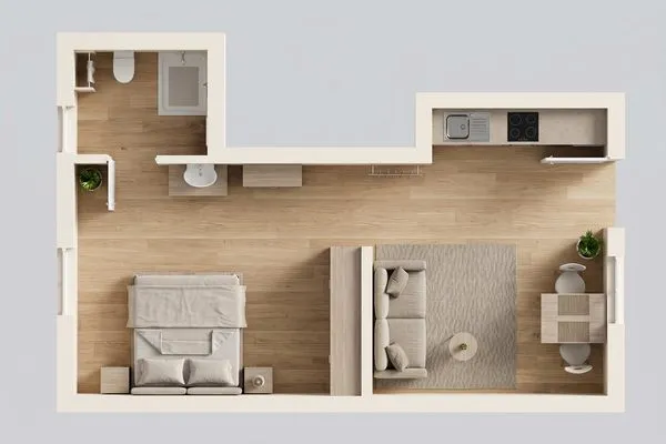Grundriss Green Village Seelenwind
